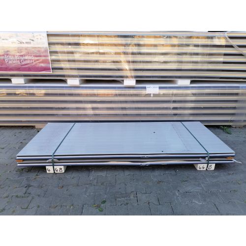 Sandwichplatten 40 mm Wand II. Wahl RAL 7016 Anthrazit Paket 44B