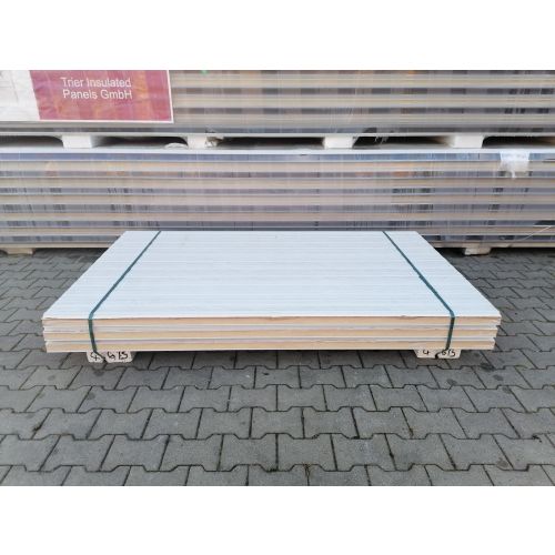 Sandwichplatten 60 mm Wand II. Wahl RAL 9002 Paket 46B
