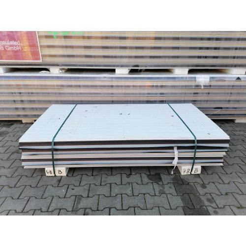 Sandwichplatten 40 mm Dach II. Wahl RAL 7016 Paket 48B