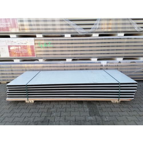 Sandwichplatten 60 mm Wand II. Wahl RAL 9002 Paket 53B