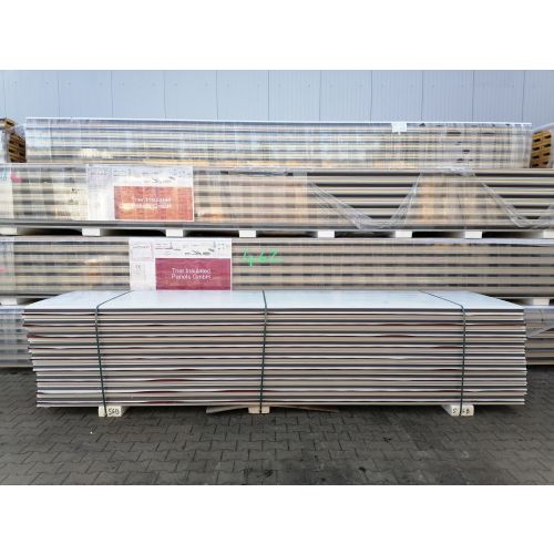 Sandwichplatten 30 mm Dach II. Wahl RAL 7016 Paket 56B