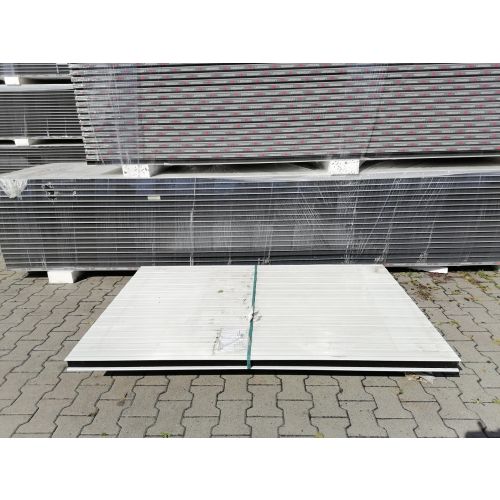 Sandwichplatten 60 mm Wand II. Wahl weiß Paket 7B