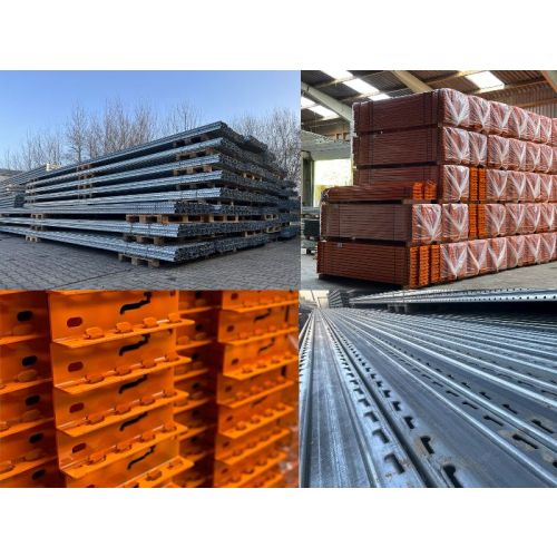 Palettenregalanlage Palettenregal neu & gebraucht / Stow Pal Rack NS / Regalständer: 2.300 mm x 1.100 mm / Lichte Weite: 2.700 mm / Regallänge: Auswählbar