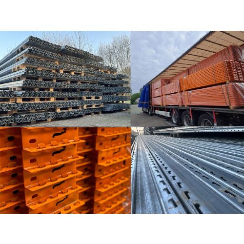 Palettenregalanlage Palettenregal neu & gebraucht / Stow Pal Rack NS / Regalständer: 3.100 mm x 1.100 mm / Lichte Weite: 2.700 mm / Regallänge: Auswählbar