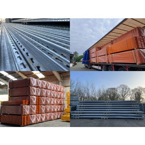 Palettenregalanlage Palettenregal neu & gebraucht / Stow Pal Rack NS / Regalständer: 3.100 mm x 800 mm / Lichte Weite: 2.700 mm / Regallänge: Auswählbar