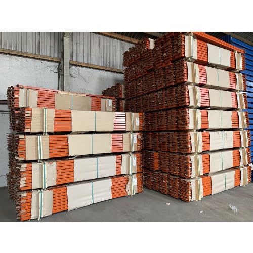 Palettenregaltraverse Traverse, neu / Mecalux / 2.700 mm / Kastenprofil: 110 x 50 mm / orange / passend für Rahmenprofil A103