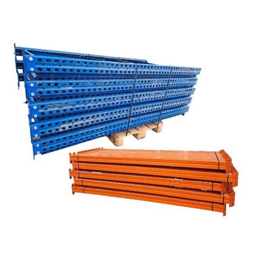 Palettenregalanlage Palettenregal, gebraucht | Jung Heinrich Typ: T | Regalständer: 2.200 mm x 1.100 mm | Lichte Weite: 3.400 mm | Regallänge: Auswählbar   