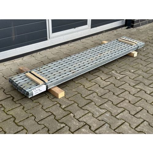 Rahmenprofile Regalst&auml;nder Palettenregal, gebraucht | Bito PL38 | Rahmentyp: P 25 | Rahmenprofilh&ouml;he: 1.575 mm | sendzimir verzinkt