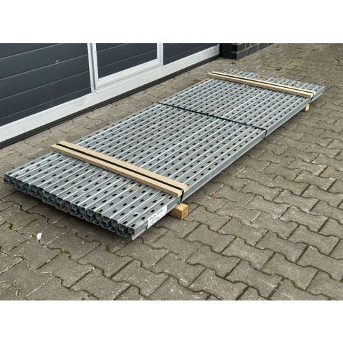 Rahmenprofile Regalst&auml;nder Palettenregal, gebraucht | Bito PL38 | Rahmentyp: P 25 | Rahmenprofilh&ouml;he: 1.950 mm | sendzimir verzinkt