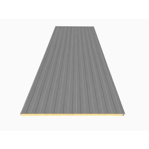 Sandwichplatten Wand I. Wahl 40mm Chromoxidgr&uuml;n L&auml;nge 6,00m (32,75&euro;/QM)