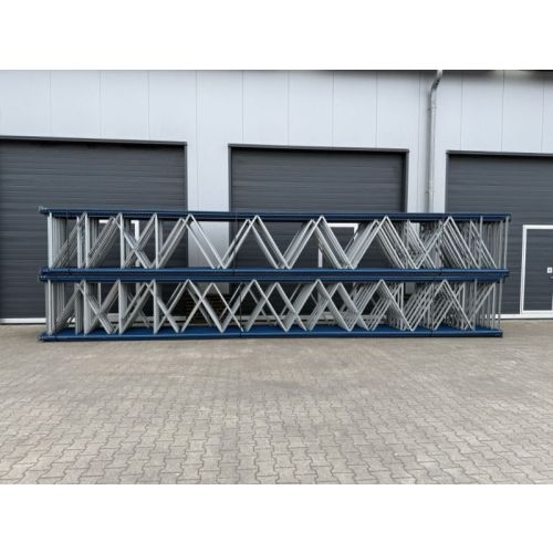 Palettenregalständer Regalständer Palettenregal, gebraucht | Polypal Stockpal | Typ: SKMO 5220 P | Ständerhöhe: 8.000 mm | Ständertiefe: 1.100 mm | sendzimir verzinkt