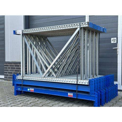 Palettenregalanlage Palettenregal, gebraucht | SSI Schäfer | Regalständer: 1.700 x 1.050 mm | Lichte Weite: 1.800 mm | Regallänge: 17,10 lfm. 