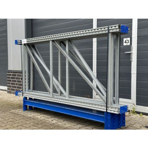 Palettenregalanlage Palettenregal, gebraucht | SSI Schäfer | Regalständer: 2.200 x 1.050 mm | Lichte Weite: 1.800 mm | Regallänge: 3,87 lfm.