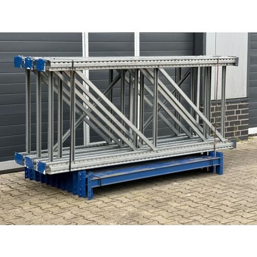 Palettenregalanlage Palettenregal, gebraucht | SSI Schäfer | Regalständer: 2.500 x 1.050 mm | Lichte Weite: 1.800 mm | Regallänge: 9,72 lfm.