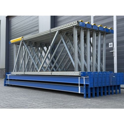 Palettenregalanlage Palettenregal, gebraucht | SSI Schäfer | Regalständer: 3.000 x 1.050 mm | Lichte Weite: 3.600 mm | Regallänge: 40,68 lfm.