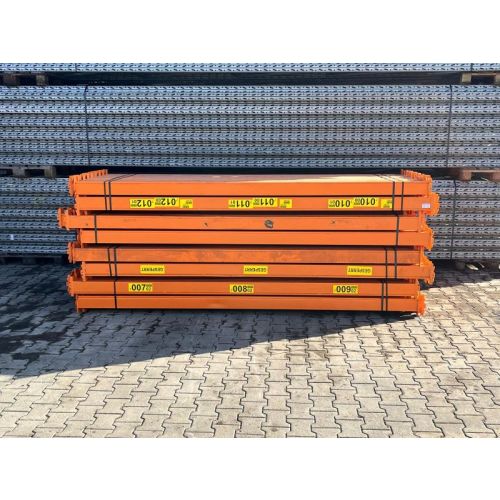 Palettenregalanlage Palettenregal, gebraucht | SSI Schäfer Typ: K | Regalständer: 5.800 x 1.100 mm | Lichte Weite: 2.995 mm | Regallänge: Auswählbar