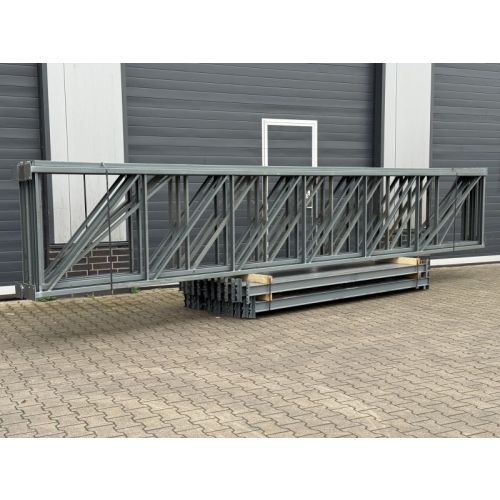 Palettenregalanlage Palettenregal, gebraucht | SLP | Regalständer: 6.870 x 1.100 mm | lichte Weite: 3.000 mm | Regallänge: 15,48 lfm.