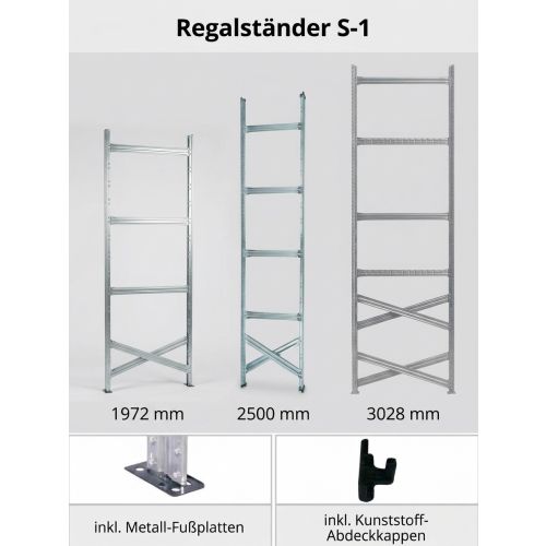 Regalständer S1, neu