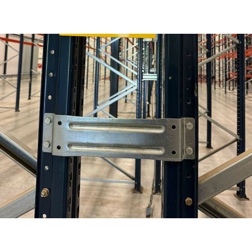 Regalverbinder Palettenregal Regal, gebraucht | Mecalux | Gesamtlänge: 430 mm | lichte Weite 300 mm| sendzimir verzinkt