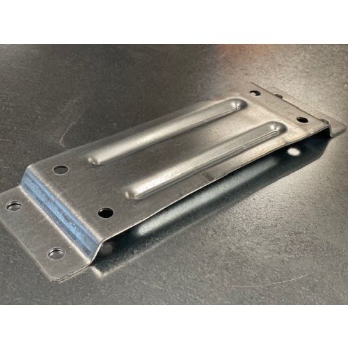 Regalverbinder gebraucht / Mecalux / Gesamtlänge: 278 mm / lichte Weite 150 mm / sendzimir verzinkt