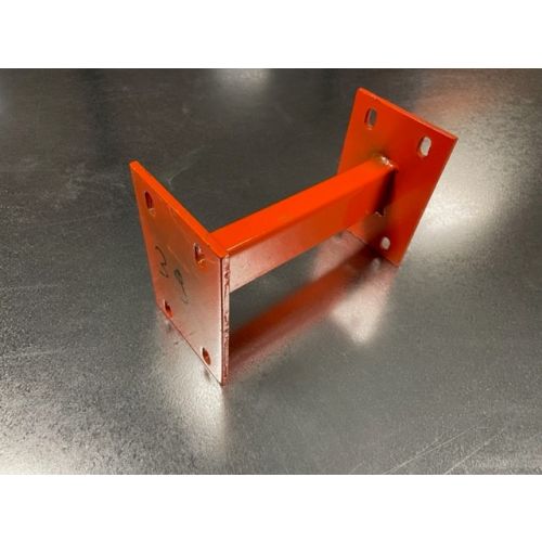Regalverbinder, gebraucht / Vogelsang NS / lichte Weite 200 mm / Profilabm.: C 46 x 23 mm / orange 