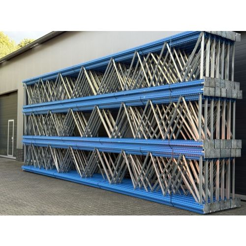 Palettenregalständer Regalständer, gebraucht | Stow Pal Rack NS | PLFB 30 | Rahmenprofil: 120 x 92,5 x 2.5 mm | Ständertiefe: 1.100 mm | Ständerhöhe: wählbar  