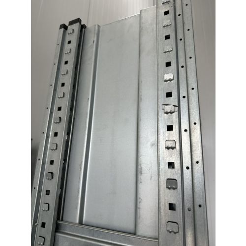 Seitenwand für Fachbodenregal Fachboden Magazinregal, gebraucht | SSI Schäfer R 3000 | für Ständertiefe: 300 mm | Gesamthöhe: 2.275 mm | sendzimir verzinkt