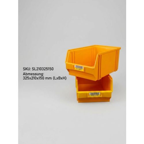 Sichtlagerkiste 210x325x150 mm gebraucht