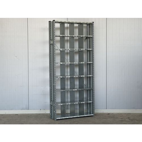 Fachbodenregal Magazinregal, gebraucht | SSI Schäfer R 3000 |  Gesamthöhe: 2.280 mm | Gesamttiefe: 300 mm | Fachteiler | Regallänge: Auswählbar  