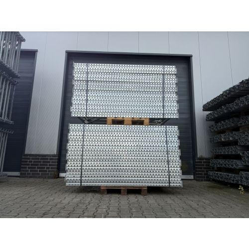 Palettenregalständer Regalständer gebraucht | Dexion Speedlock P90 | Rahmenprofil: M 90x75x1.8 mm | Ständerhöhe: 2.000 mm | Ständertiefe: 1.100 mm | sendzimir verzinkt