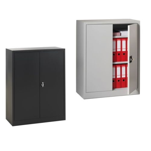 Stahlschrank, Aktenschrank 1000 x 800 x 380 - inkl. 2 Einlegeböden