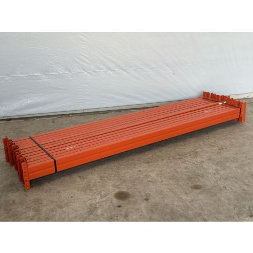 Palettenregaltraverse Traverse Palettenregal | Meta (Thyssen) | Lichte Weite: 2.700 mm | Kastenprofil: 140 x 50 mm | orange