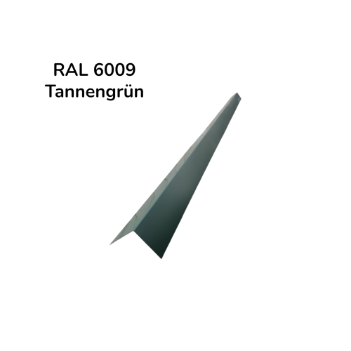 Ortgangwinkel Sonderposten 200 x 200 mm RAL 6009