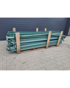 Stahlträger Eisenträger Stahl, gebraucht / Hovuma / lichte Weite: 2.400 mm / IPE 80 x 42 mm / grün