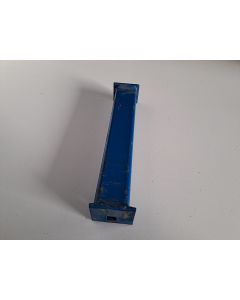 Regalverbinder Verbinder f. Palettenregale, gebraucht | Regalabstand: 250 mm | U-Profil: 40 x 25 mm | blau