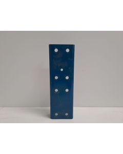Aufstocklaschen für Palettenregale, gebraucht | Polypal Stockpal | für Rahmenprofilbreite: 86 mm | blau 