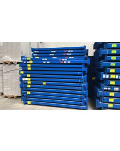 Palettenregaltraverse Traverse Palettenregal, gebraucht / Link 51 Boltless XL / 2.850 mm / K: 95x45 mm / blau