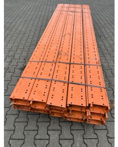 C-Profil Stahlträger Eisenträger, gebraucht / Gesamtlänge: ca. 3.900 mm / C 200 x 80 x 18 mm / orange