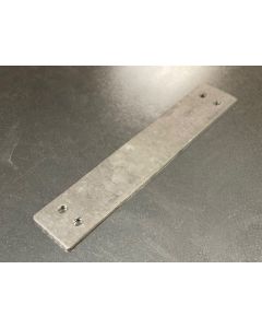 Flacheisen Flachstahl Stahlträger gebraucht / Gesamtlänge: 341 mm / Breite: 60 mm / Materialstärke: ca. 4,50 mm 