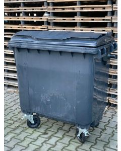 Müllcontainer Müllgroßbehälter Mülltonne / SSI Schäfer / 1.350 x 1.470 x 1.115 mm (BxTxH) / Volumen 770l 