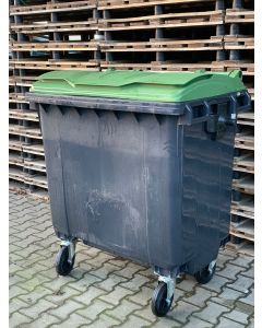 Müllcontainer Müllgroßbehälter Mülltonne / SSI Schäfer / 1.350 x 1.115 x 1.470 mm (BxTxH) / Volumen 770l