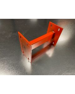 Regalverbinder, gebraucht / Vogelsang NS / lichte Weite 200 mm / Profilabm.: C 46 x 23 mm / orange 