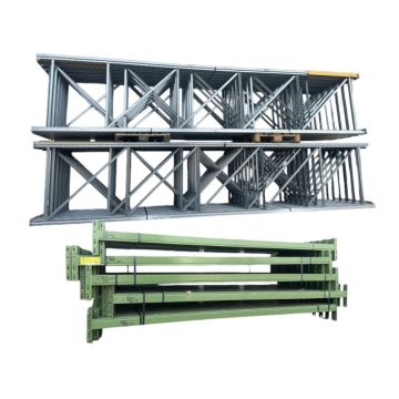 Palettenregalanlage Palettenregal, gebraucht | Bito PL 38 | Regalständer: 5.230 x 1.100 mm | Lichte Weite: 2.700 mm | Regallänge: auswählbar