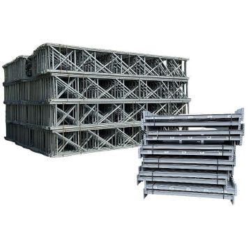Palettenregalanlage Regalanlage, gebraucht | SSI Schäfer PR 600 | Regalständer: 6.295 x 850 mm | Lichte Weite: 2.100 mm | INP: 80 x 42 mm | Regallänge: Auswählbar  