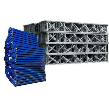 Palettenregalanlage Regalanlage, gebraucht | SSI Schäfer PR 600 | Regalständer: 6.295 x 850 mm | Lichte Weite: 2.900 mm | K: 120 x 40 mm | Regallänge: Auswählbar  