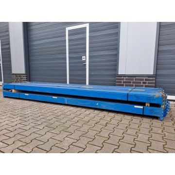 Palettenregaltraverse Traverse, gebraucht | Vogelsang NS | Lichte Weite: 3.900 mm | K: 130 x 50 mm | blau | 4 HK