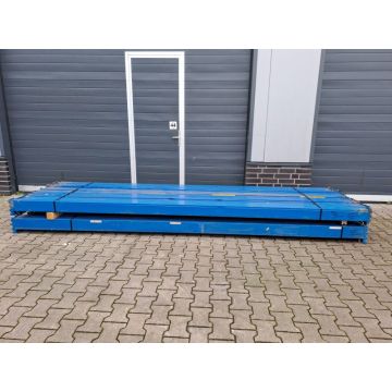 Palettenregaltraverse Traverse, gebraucht | Vogelsang NS | Lichte Weite: 3.900 mm | K: 130 x 50 mm | Kopftraverse | blau | 4 HK