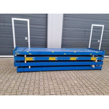 Palettenregaltraverse Traverse, gebraucht | Vogelsang NS | Lichte Weite: 3.600 mm | K: 130 x 50 mm | blau | 4 HK