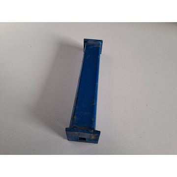 Regalverbinder Verbinder f. Palettenregale, gebraucht | Regalabstand: 250 mm | U-Profil: 40 x 25 mm | blau