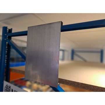 Belastungsschild Metallschild Schild, gebraucht | Gesamthöhe: 445 mm | Gesamtbreite: 315 mm | sendzimir verzinkt 